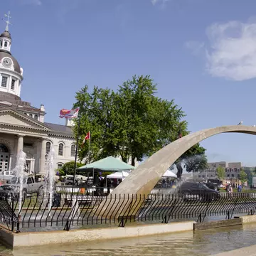 Downtown Kingston City Hall, National Historic Site, circa 1842, Kingston, Ontario, Canada
