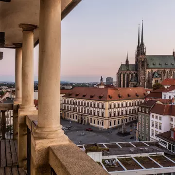 Skyline of Brno city. Matyas Rehak/Shutterstock