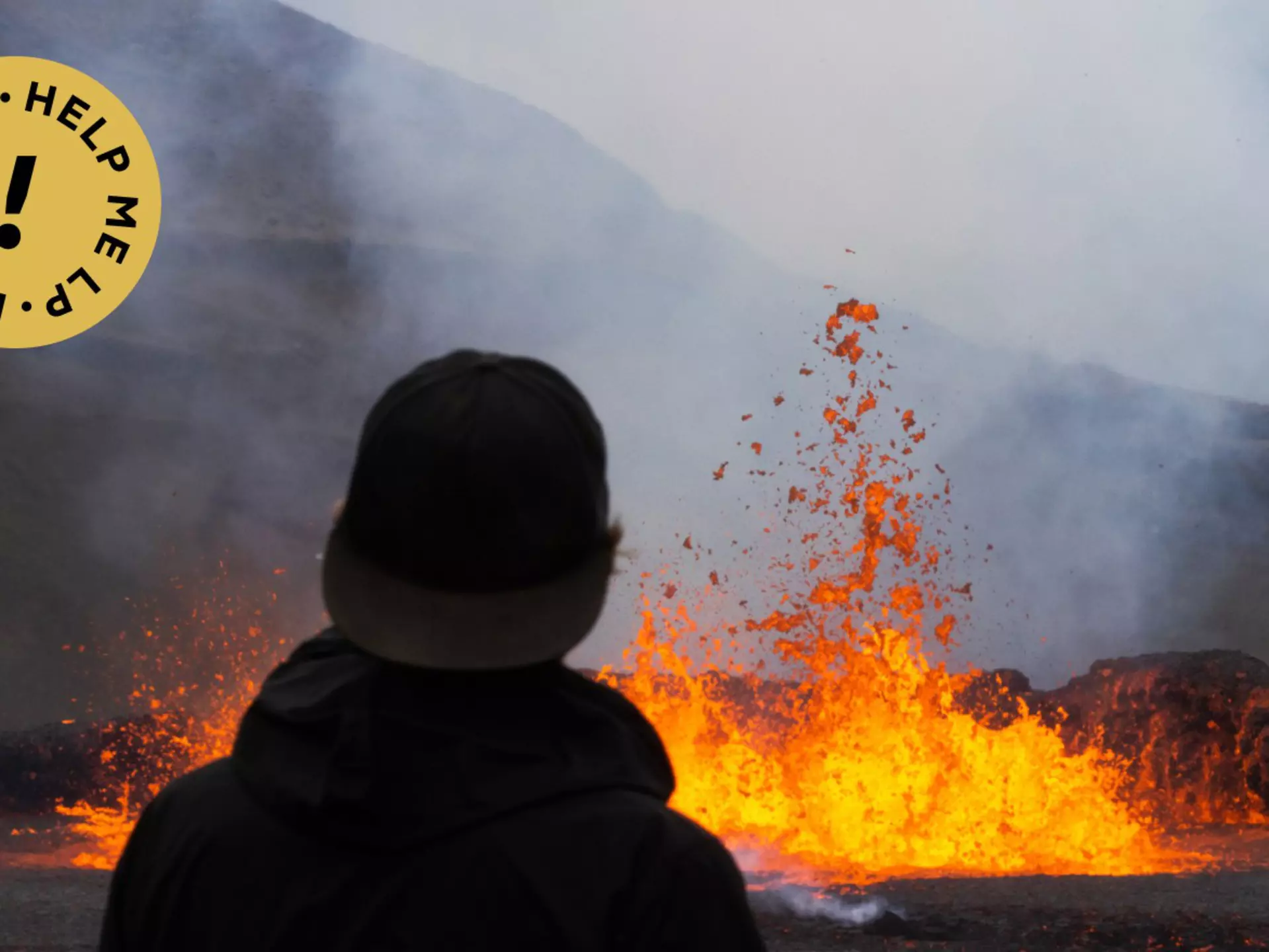 The volcanic eruption is at Grindavík, which isn't a tourist site © Abstract Aerial Art / Getty Images