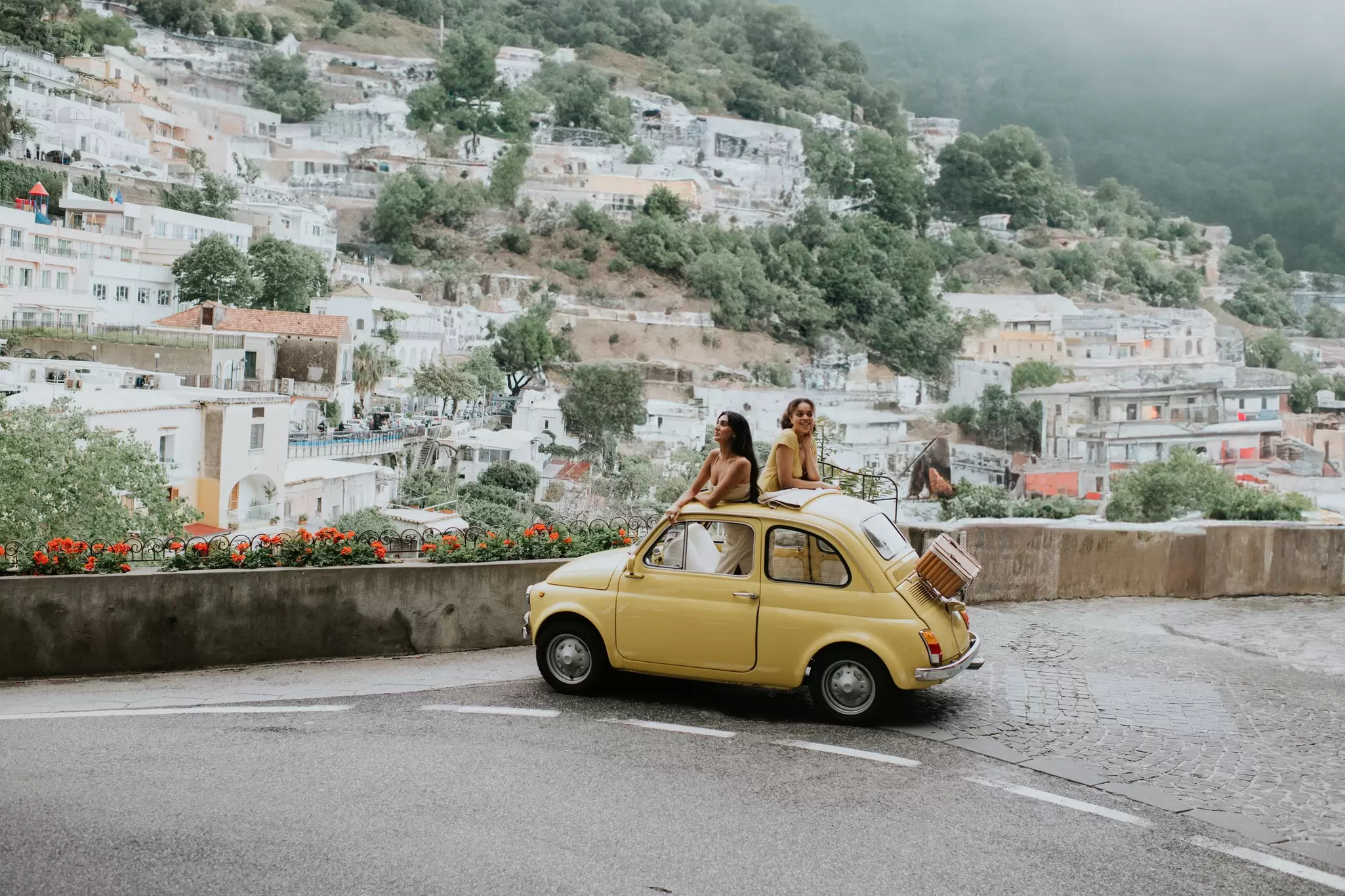 Hiring a car can get expensive but it gives you the freedom to explore the Amalfi Coast © Catherine Falls Commercial / Getty Images