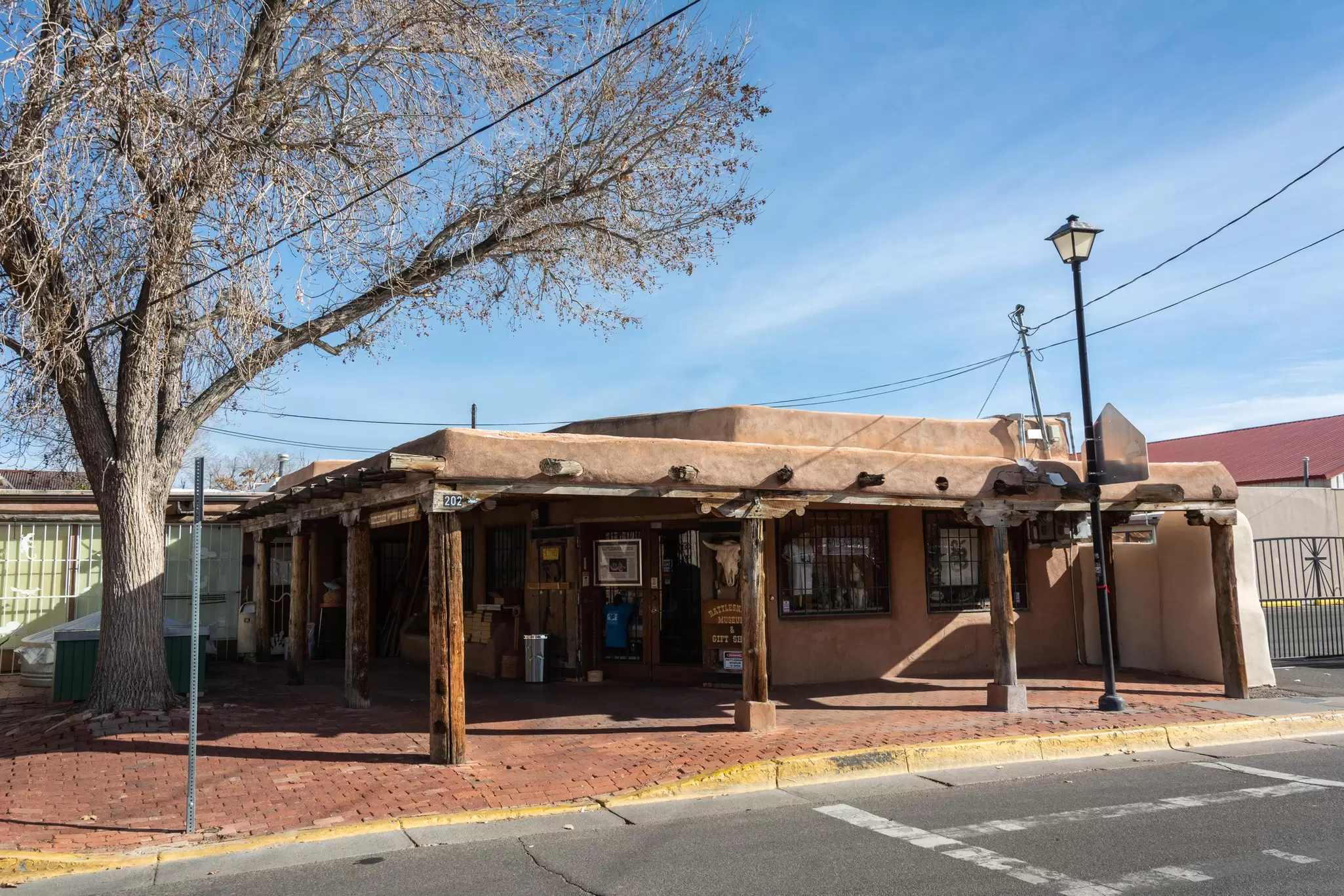 Albuquerque, New Mexico, United States of America - January 3, 2017. Exterior view of American International Rattlesnake Museum in Albuquerque, NM.