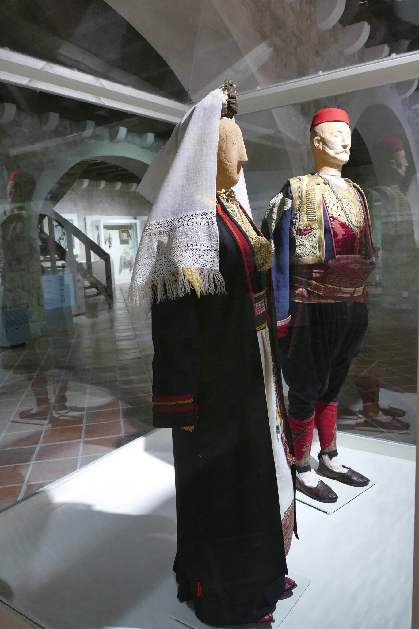 DUBROVNIK, CROATIA - APR 26, 2019 - Traditional clothing of Croatian villages from the 19th century,Ethnographic Museum, Dubrovnik, Croatia, License Type: media, Download Time: 2026-02-23T21:44:42.000Z, User: LP_YKhanna, Editorial: true, purchase_order: 65050 - Digital Destinations and Articles, job: LP, client: App Content, other: Yuvraj Khanna