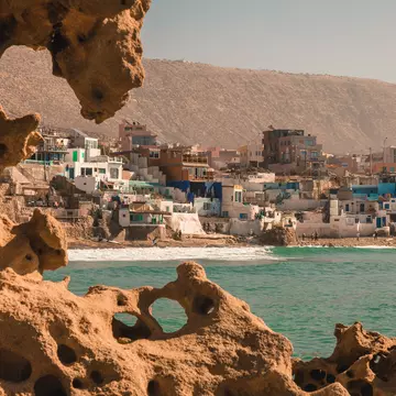 The fishing village of Imsouane near Agadir, Morocco. Omar Alabbar/Shutterstock