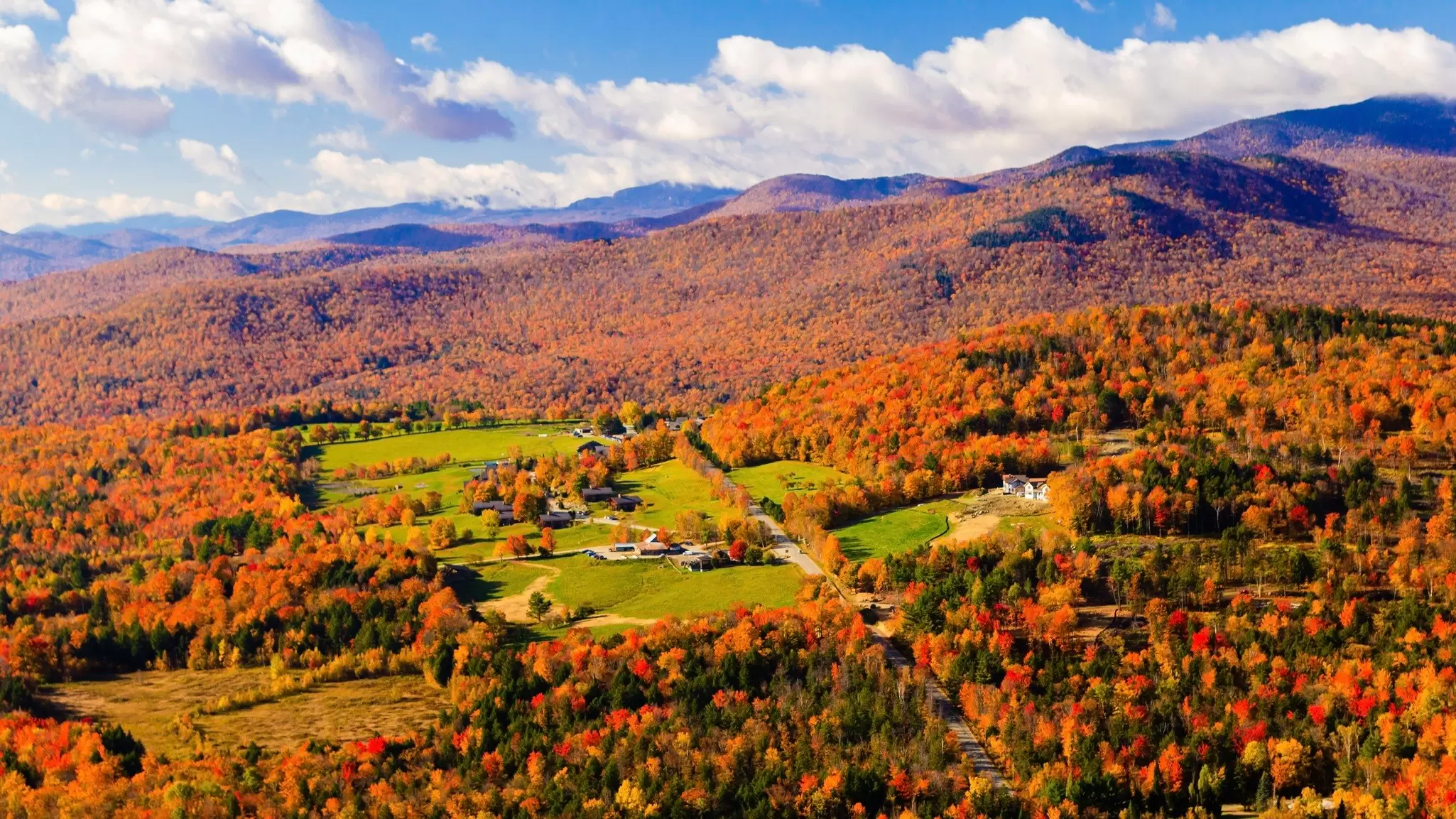 Plan on taking long road trips to soak in the natural beauty of Vermont’s landscapes and the charms of its small towns. Shutterstock