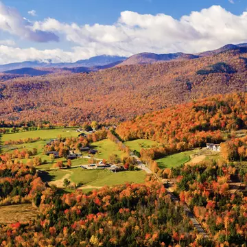 Plan on taking long road trips to soak in the natural beauty of Vermont’s landscapes and the charms of its small towns. Shutterstock
