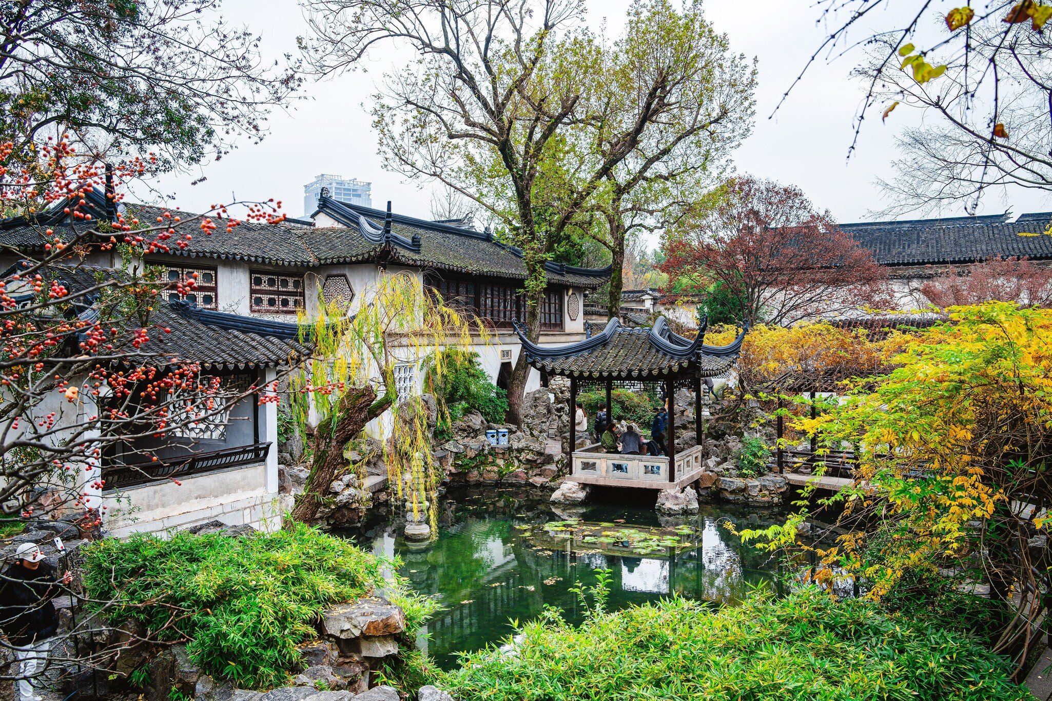 Suzhou, China - December 12 2023 : Lingering Garden in autumn, HDR Image, License Type: media, Download Time: 2026-09-01T19:13:49.000Z, User: LP_NZhan, Editorial: true, purchase_order: 65050 - Digital Destinations and Articles, job: App Content, client: Lonely Planet App, other: Nadine Zhan