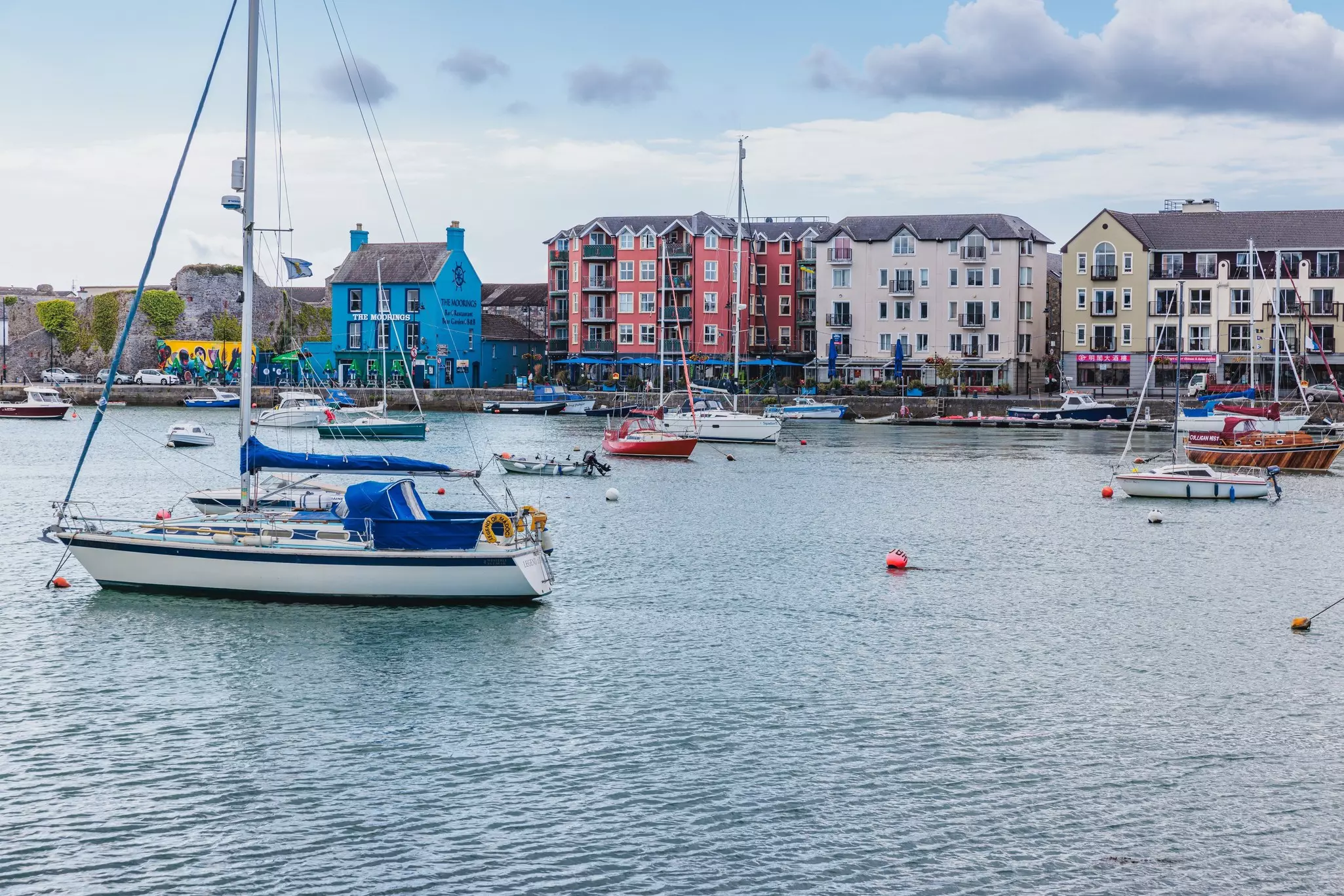 Dungarvan Harbor, Waterford, Ireland. Roy Harris/Shutterstock