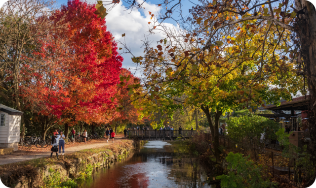 Delaware Canal Trail in Lambertville, NJ