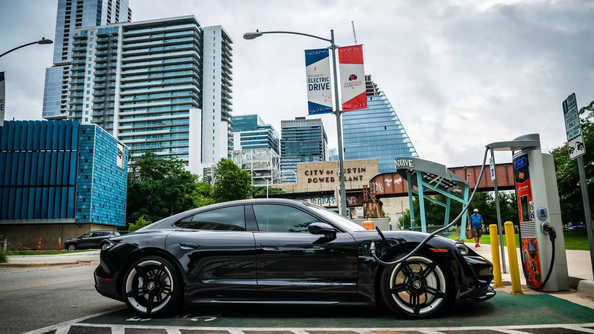 On these routes, which span the entire USA including Austin Texas (above), you’ll never be too far from a recharging station for your EV © Roschetzky Photography / Shutterstock