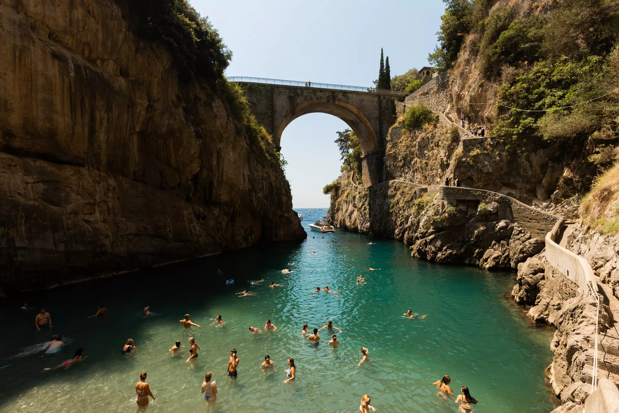 Fiordo di Furore, the Amalfi Coast, July 2025.