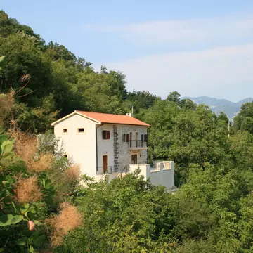 Villa Miela has views over Lake Skadar.
