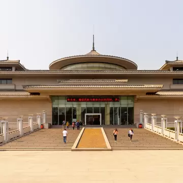XIAN, CHINA - MAR 30, 2016: Xian Museum. Xian Museum was opened to the public on the World Museum's Day, May 18th, 2007, License Type: media, Download Time: 2026-08-31T15:00:28.000Z, User: LP_NZhan, Editorial: true, purchase_order: 65050 - Digital Destinations and Articles, job: App Content, client: Lonely Planet App, other: Nadine Zhan 