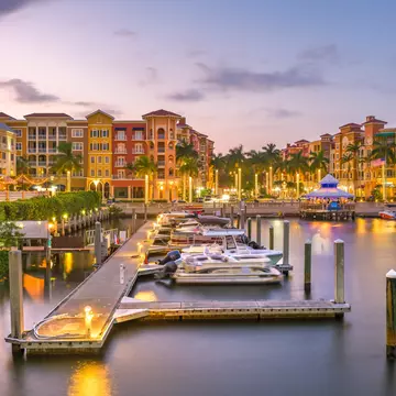 The small towns around Naples, Florida are as cool as the main event. Sean Pavone / Getty Images