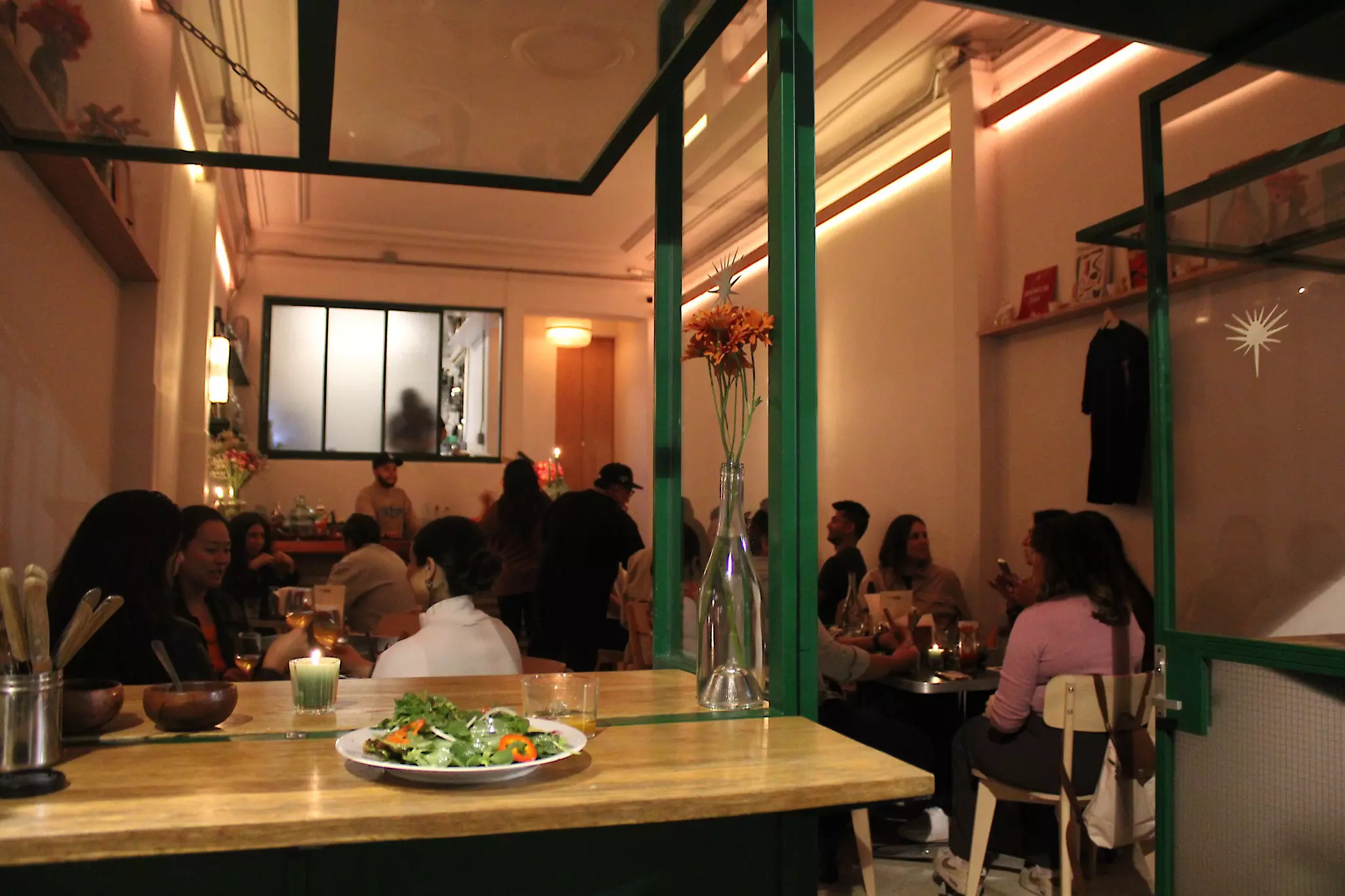 bolted Cauliflower pancake at Fugaz