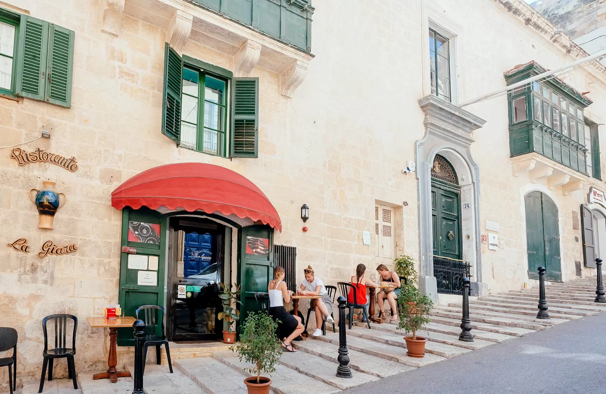 Valletta, Malta: Young women meeting and drinking at outdoor cafe of historical city street with ancient houses on 29 September, 2019. Valletta city is a World Heritage Site by UNESCO from 1980
1191213128
friends, historic, holiday, retro, culture, information, home, interior, bar, eatery, taverna