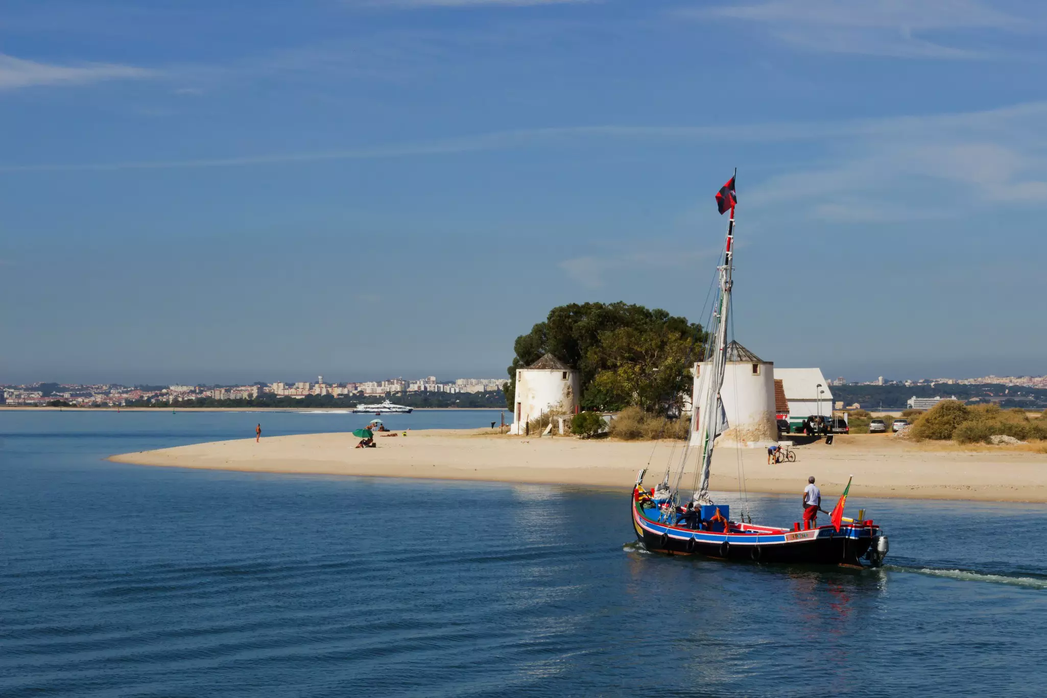 Estuary scene, Barreiro.