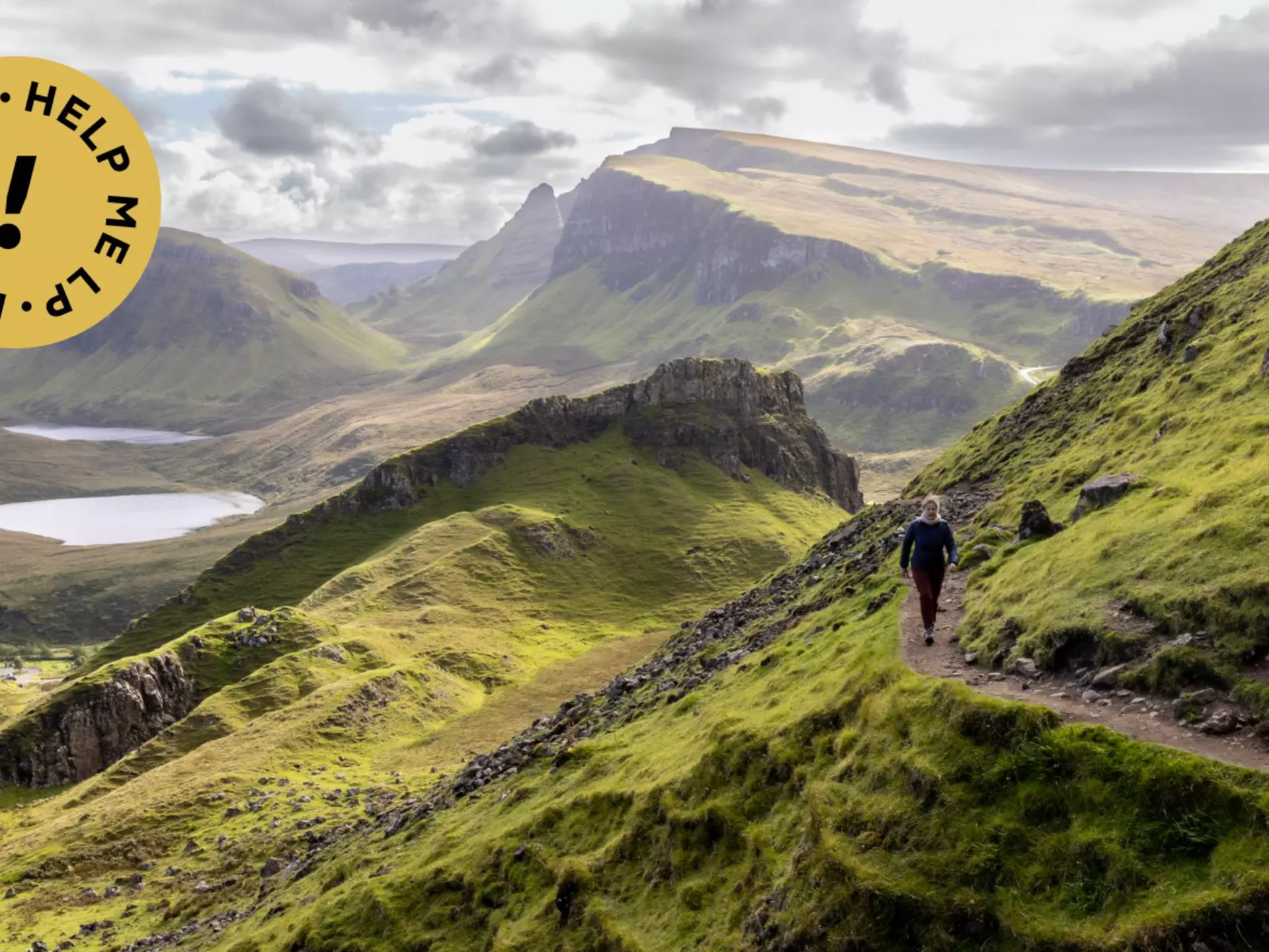 You’ll want to stop to take in the spectacular views hiking the Isle of Skye  © iStock