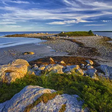Nova Scotia's wild Atlantic coast is dotted with pretty coves and beaches that are a joy to explore © Getty Images / Design Pics RF