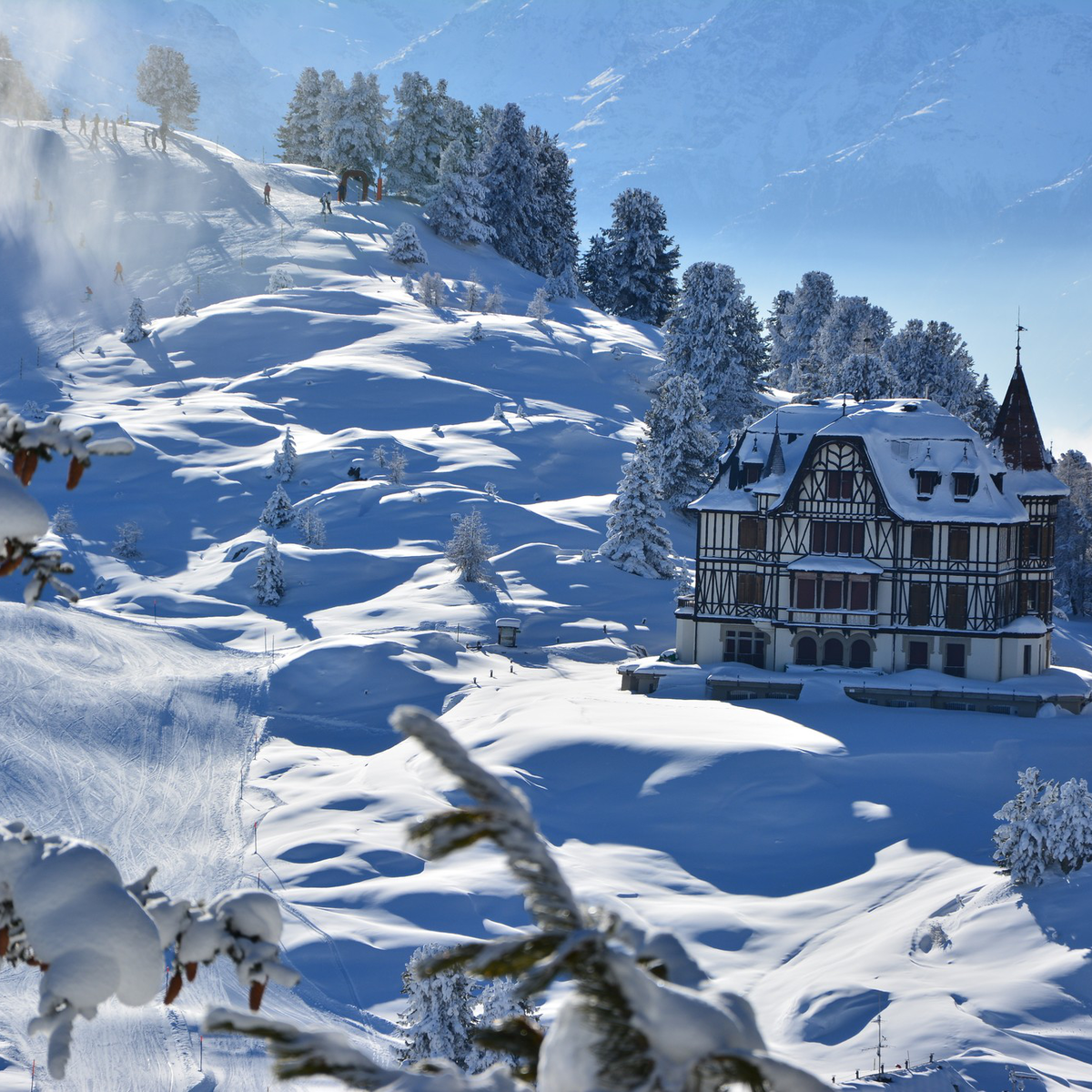 Winter in the Alps