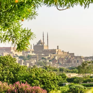 View of the Citadel from Al Azhar Park, Cairo. PiCPiCK/Shutterstock