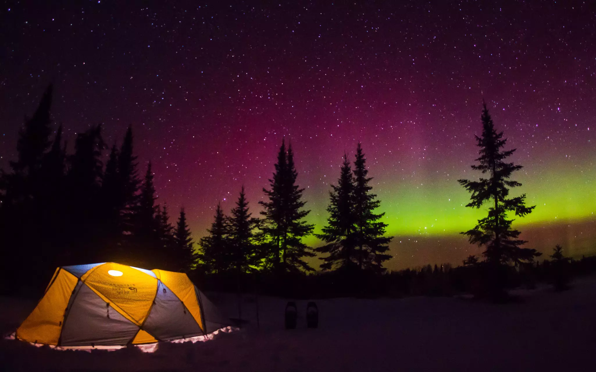 Staying in the Minnesota wilderness means you might spot the northern lights © Steve Burns / Getty Images