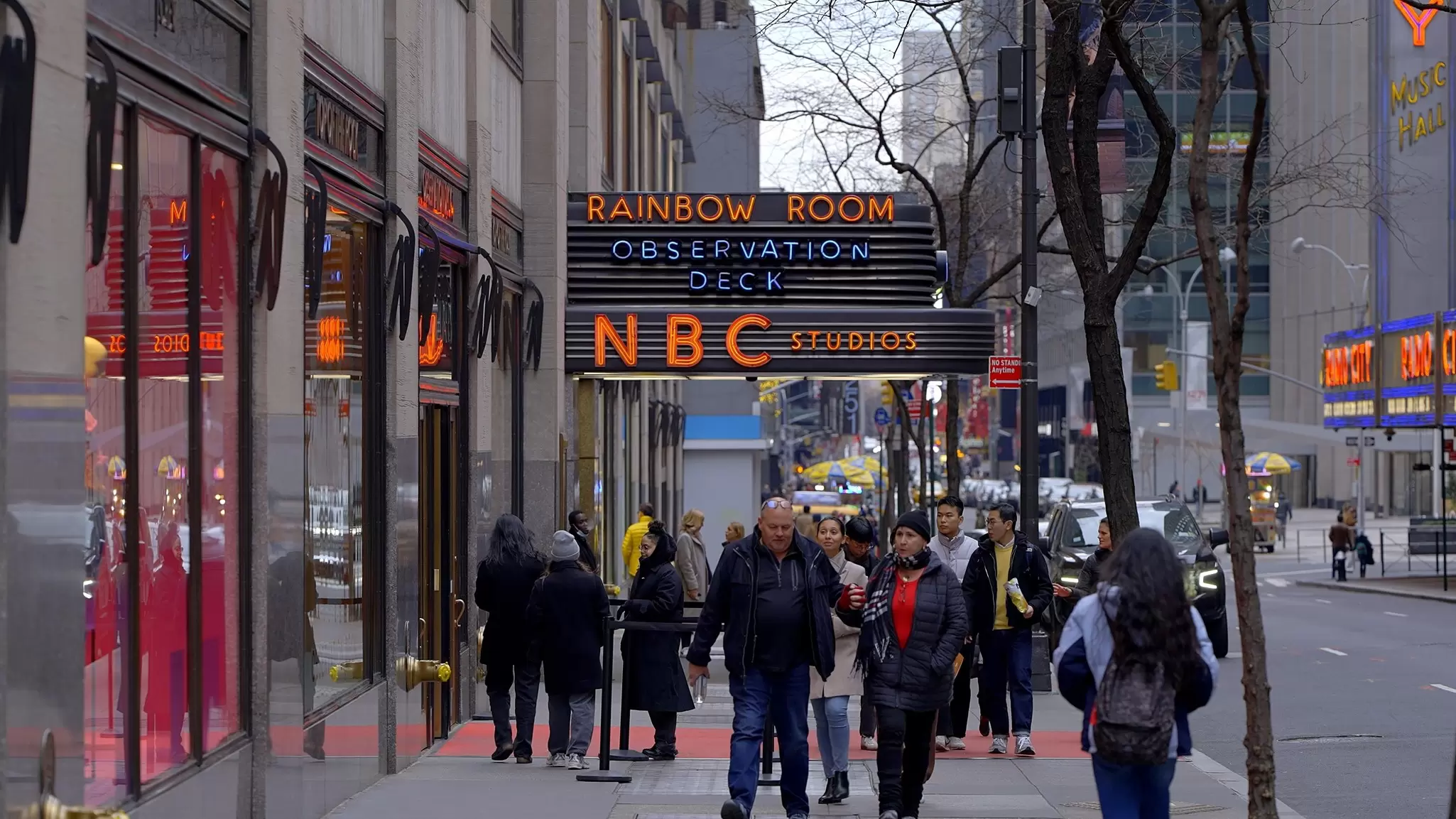 The entrance to NBC Studios in New York City. 4kclips/Shutterstock