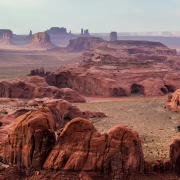 Monument Valley from the Hunt's Mesa. ©Francesco Riccardo Iacomino/500px