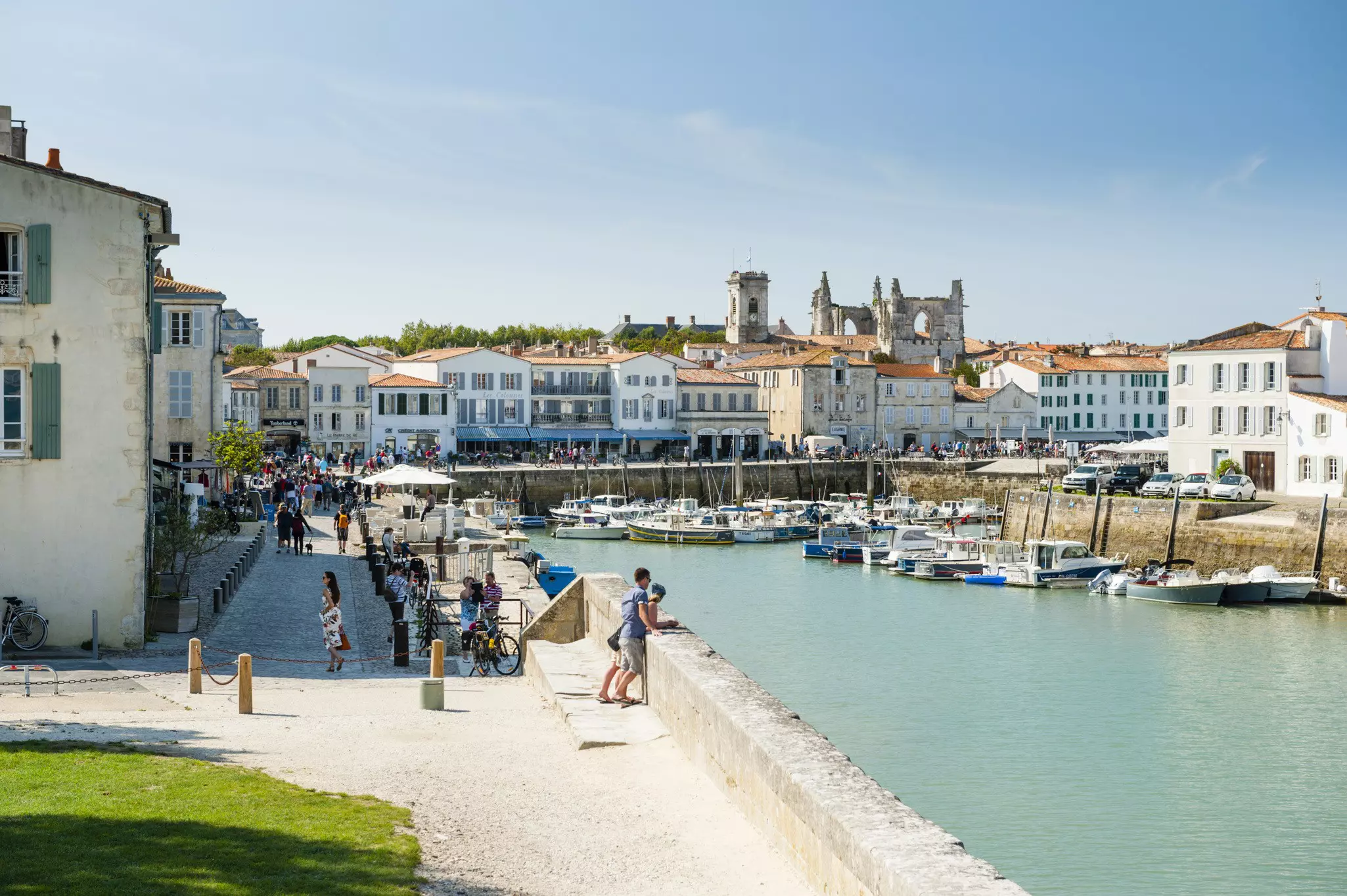 The harbor of Saint-Martin-de-Ré on Île de Ré. Justin Foulkes for Lonely Planet