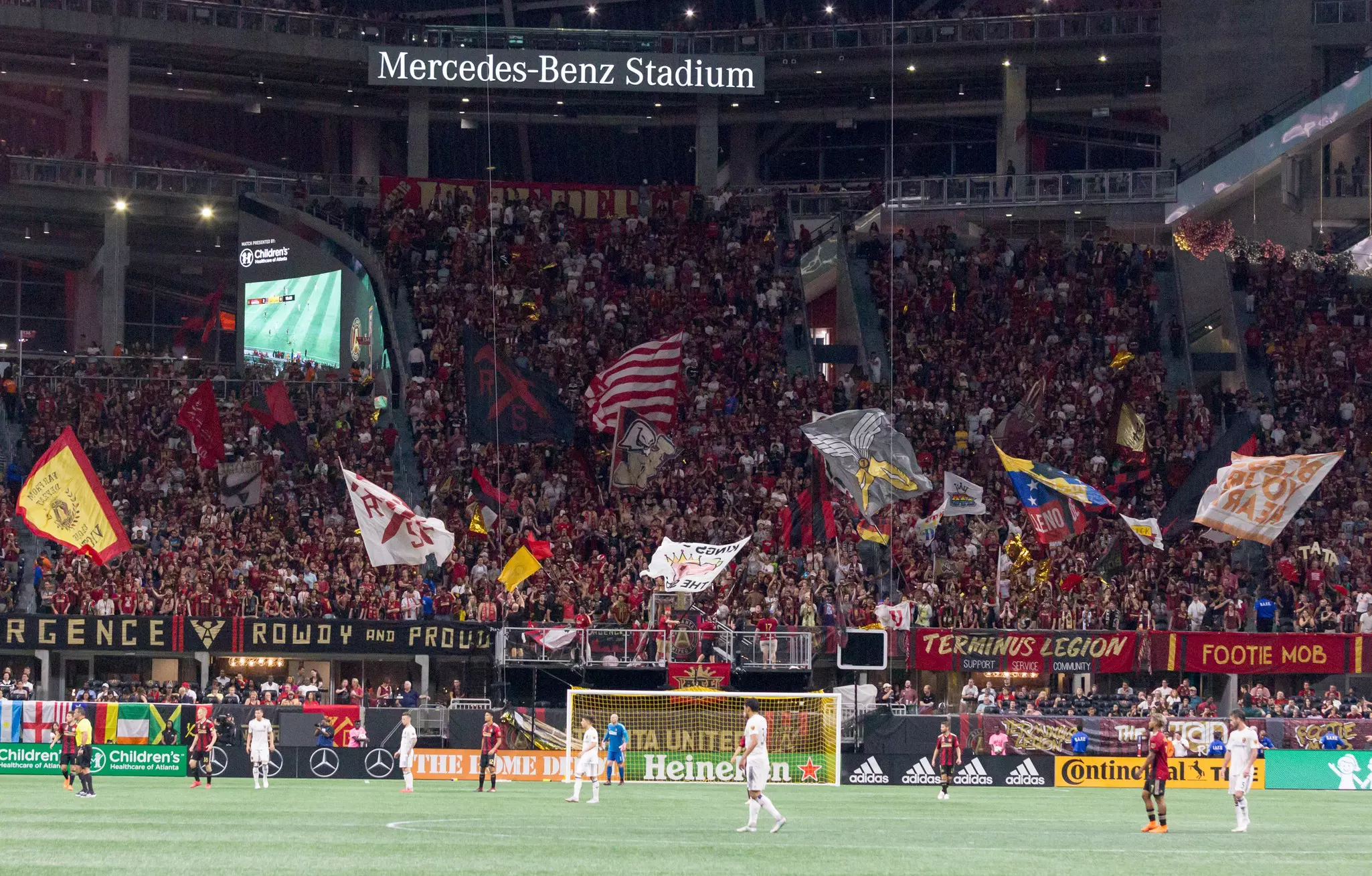 MLS - Stadium View General - Atlanta United Vs. Real Salt Lake September 23rd, 2018 in Mercedes Benz Stadium in Atlanta Georgia - USA