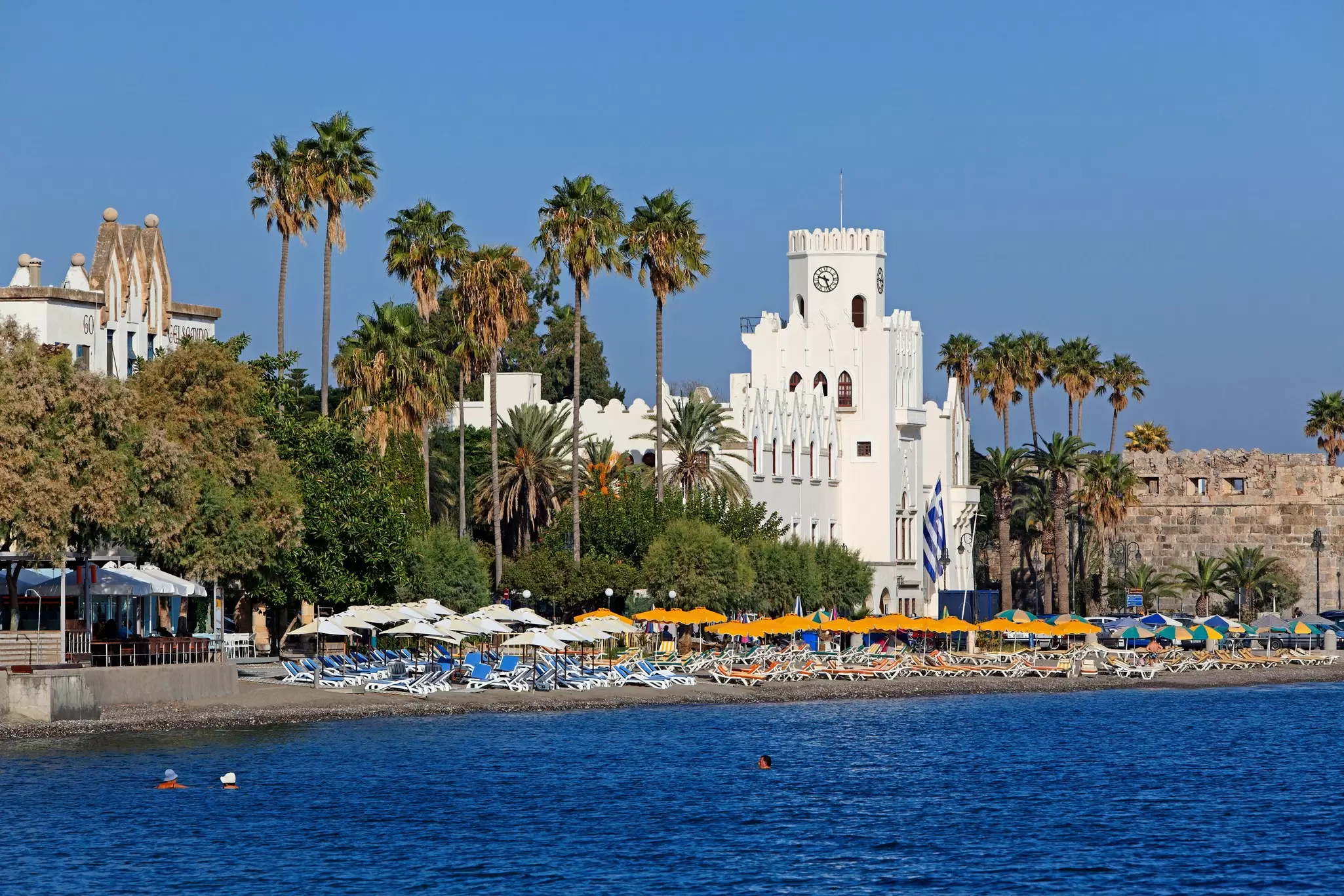 The Palace of Justice in Kos Town, the capital of the Greek Island of Kos. Franz Marc Frei/Getty Images