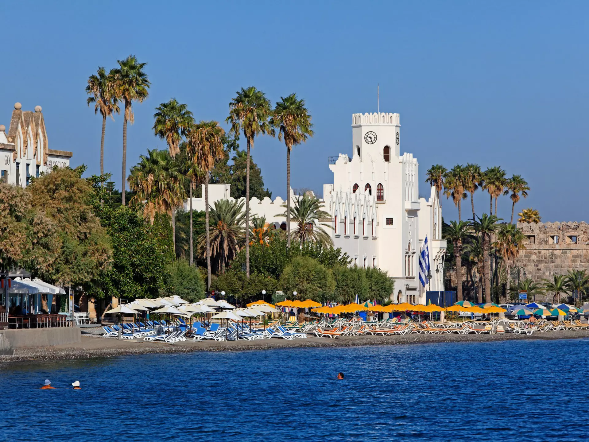 The Palace of Justice in Kos Town, the capital of the Greek Island of Kos. Franz Marc Frei/Getty Images