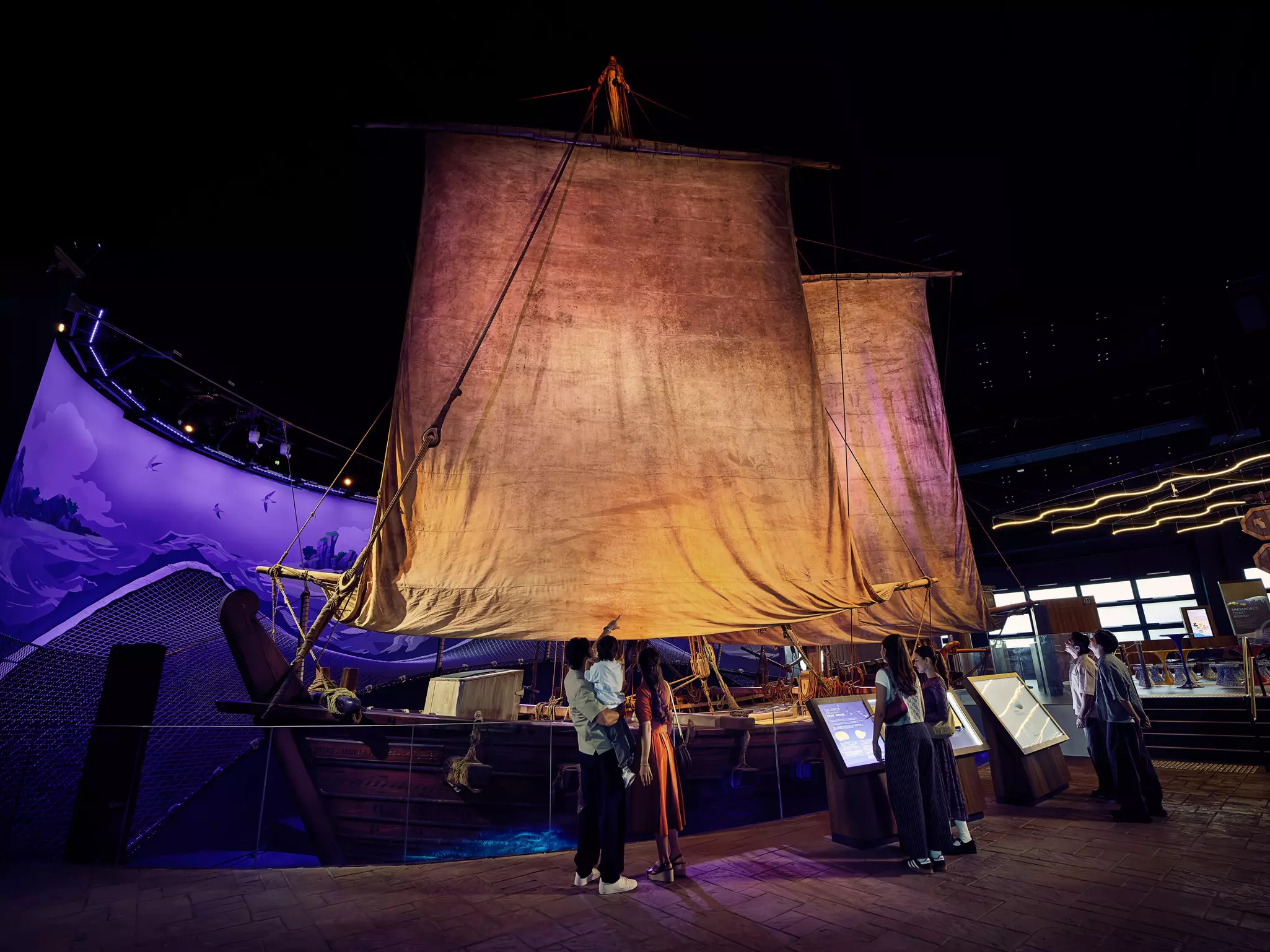 Jewel of Oman, in the Spirit of Exploration zone. Courtesy Singapore Oceanarium