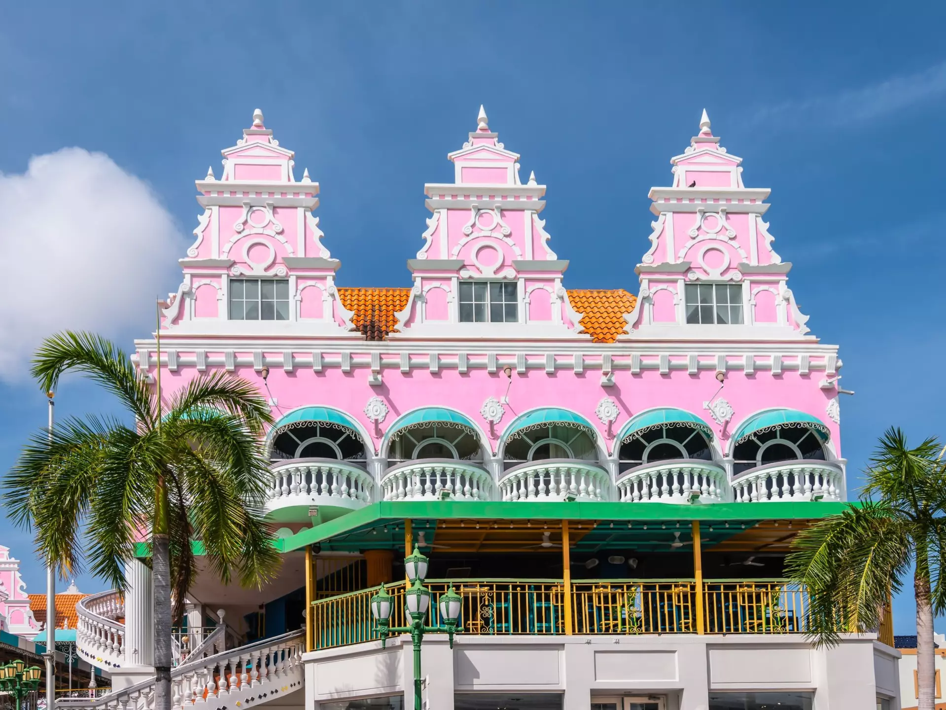 Oranjestad, Aruba. Nancy Pauwels/Shutterstock