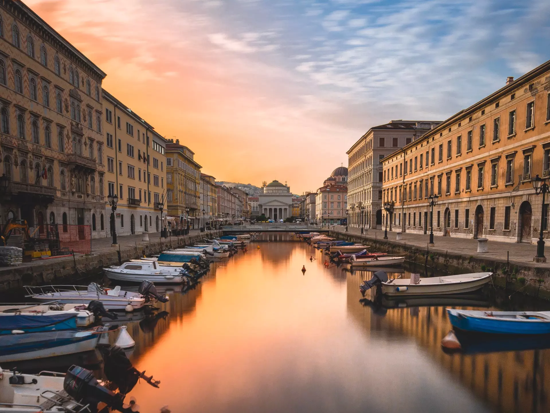 Trieste's Canal Grande swims with the grandeur of times past. Filippo Ferraro/Shutterstock