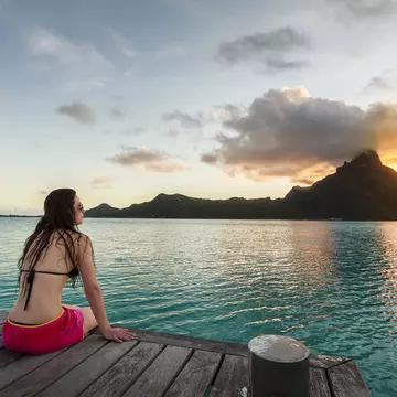 When you imagine vacationing in a tropical paradise, it probably looks just like French Polynesia. Getty Images/iStock