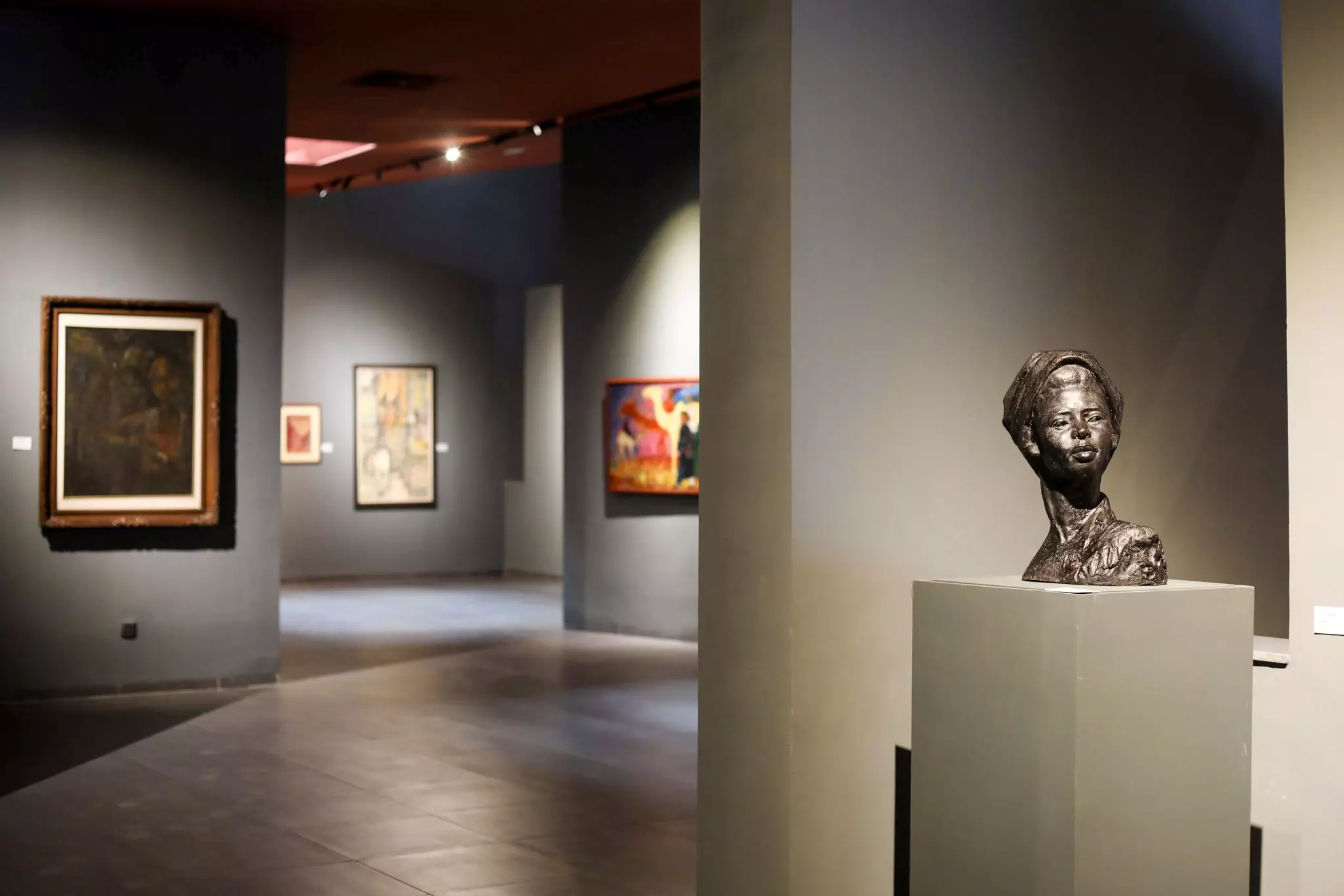 The galleries of Yemisi Shyllon Museum