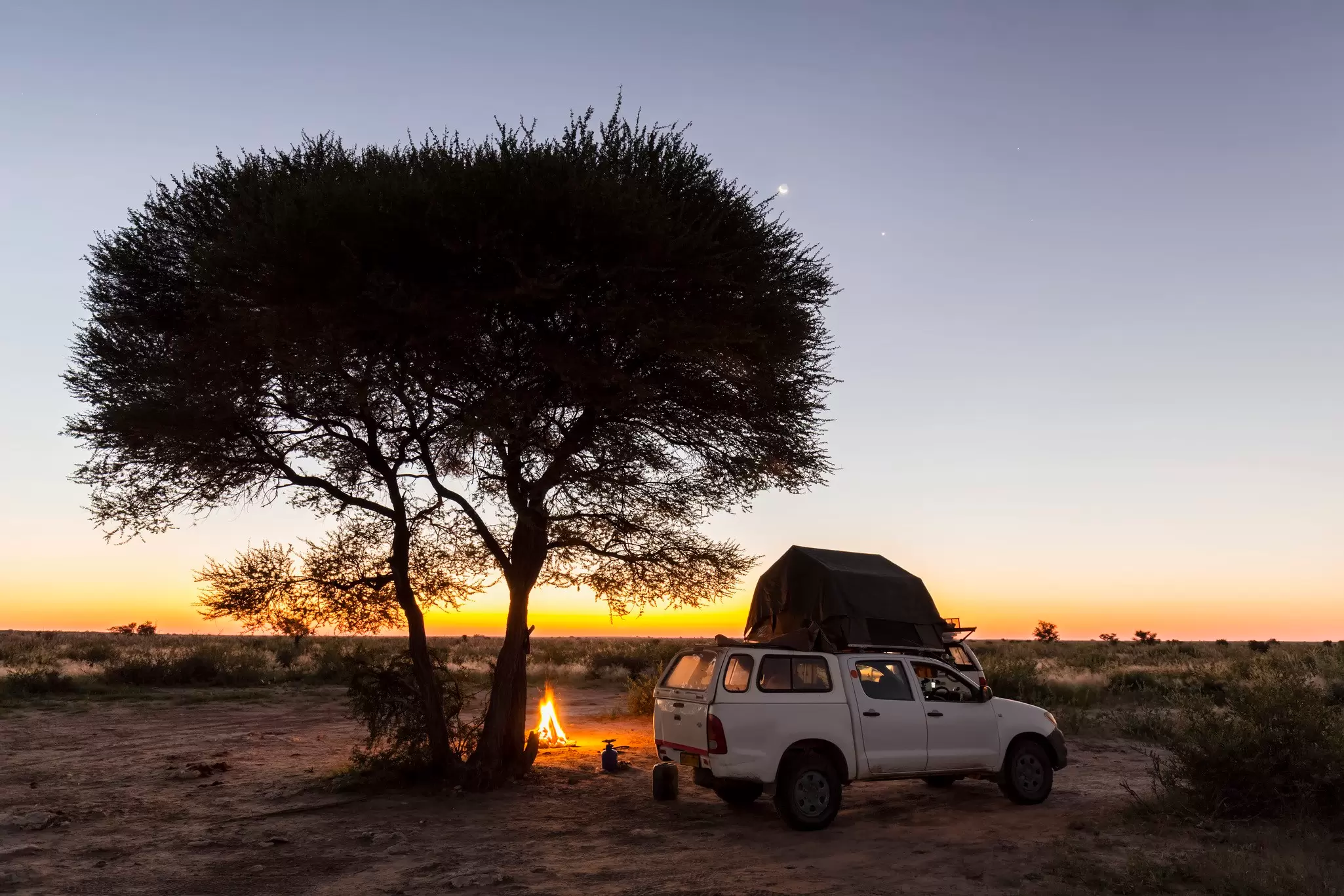 Central Kalahari Game Reserve in Botswana. Westend61/Getty Images