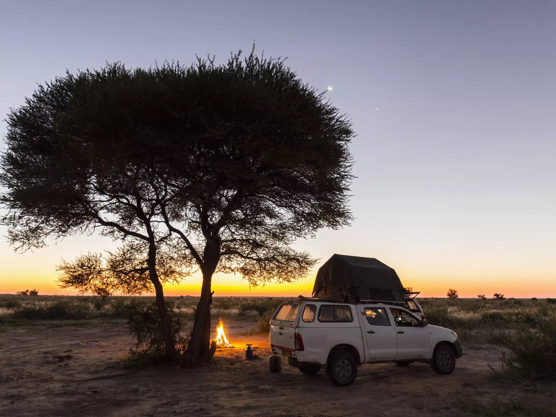 Central Kalahari Game Reserve in Botswana. Westend61/Getty Images