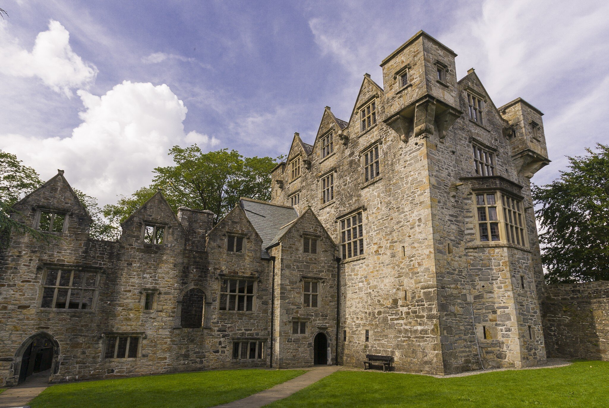 DONEGAL, IRELAND - AUGUST 18, 2006: Donegal Castle, in County Donegal.; Shutterstock ID 620013428;