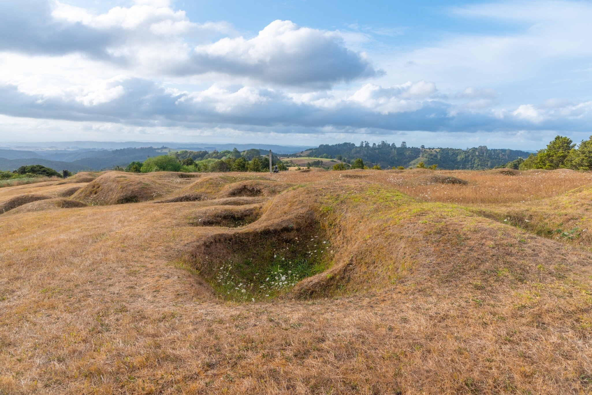 Ruapekapeka pa - ruins of a maori fortress in New Zealand; Shutterstock ID 2090898685;