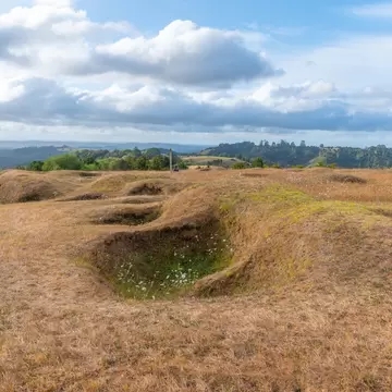 Ruapekapeka pa - ruins of a maori fortress in New Zealand; Shutterstock ID 2090898685;
