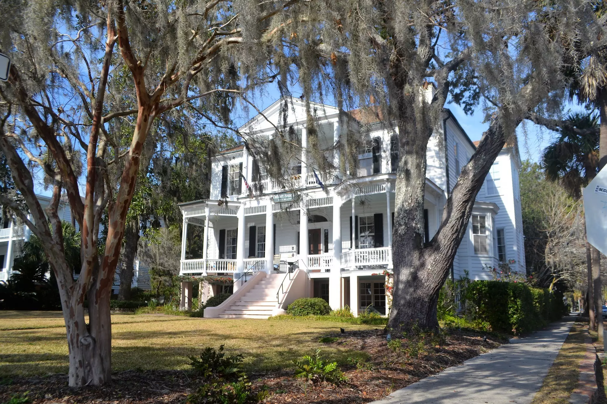 Historic Cuthbert House in Beaufort South Carolina