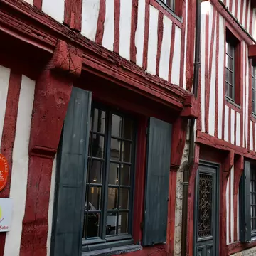 Honfleur; France - august 18 2020 : the Erik Satie house; Shutterstock ID 1914617533;