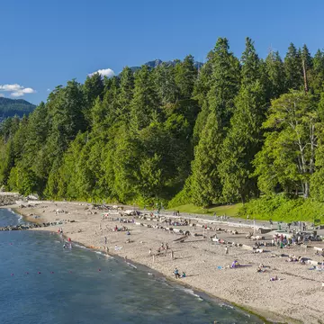 Third Beach, Vancouver
522997967
Photography; BC; Beach; Blue; Day; Outdoors; Pacific Ocean; Third Beach - Vancouver; British Columbia; Canada; Green Color; High Angle View; Nature; Sea; Travel Destinations; Tree; Upperdeck View; Vacations; Vancouver; Vancouver - Canada; Color Image; Horizontal; Incidental People; Siwash Rock; Sky; Stanley Park - Vancouver - Canada; Summer; Sunny; Water's Edge;