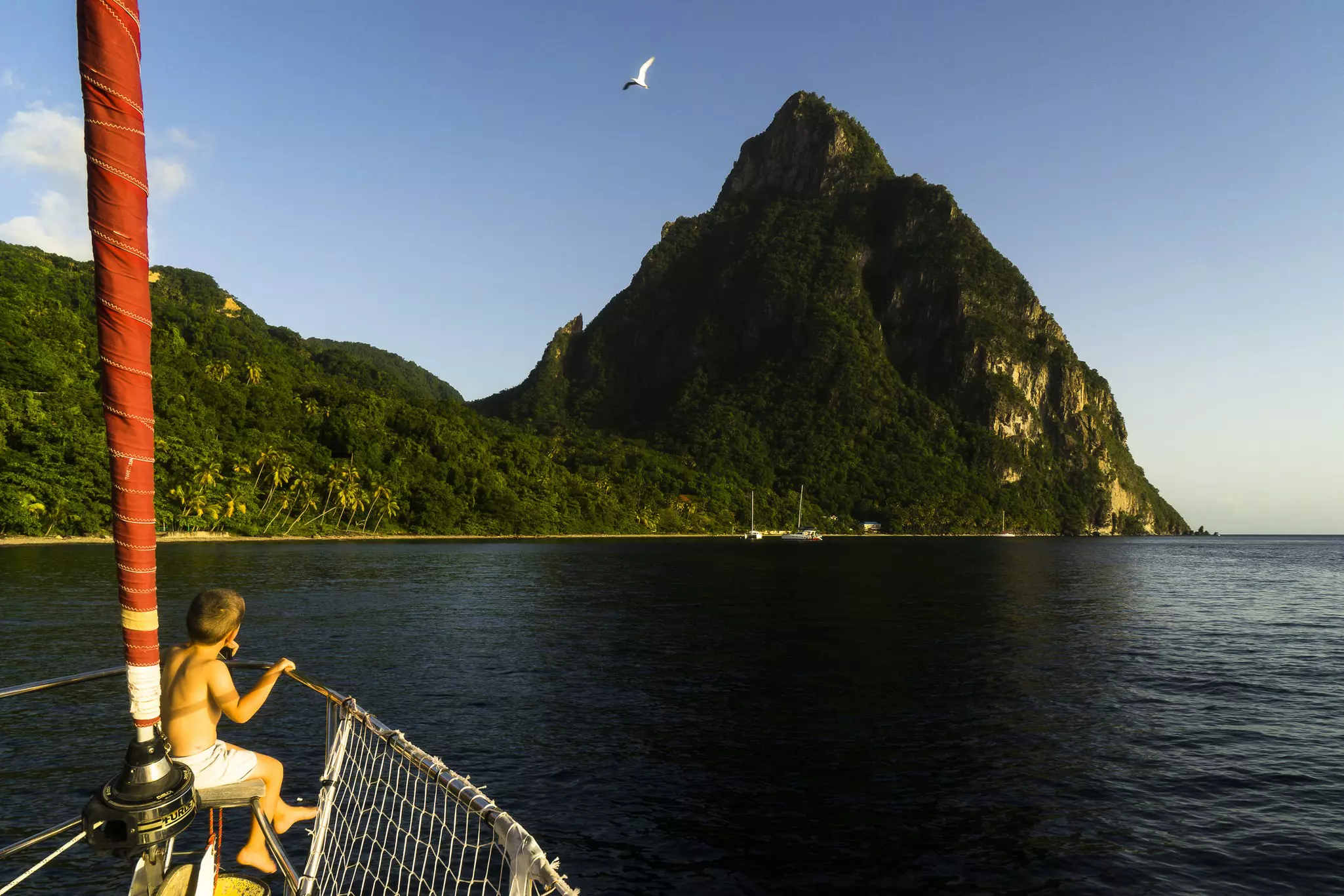 Taking a boat to St Lucia can be cheaper © Severine BAUR / Getty Images