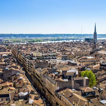 Aerial view of Bordeaux on a sunny day. marcociannarel/Shutterstock