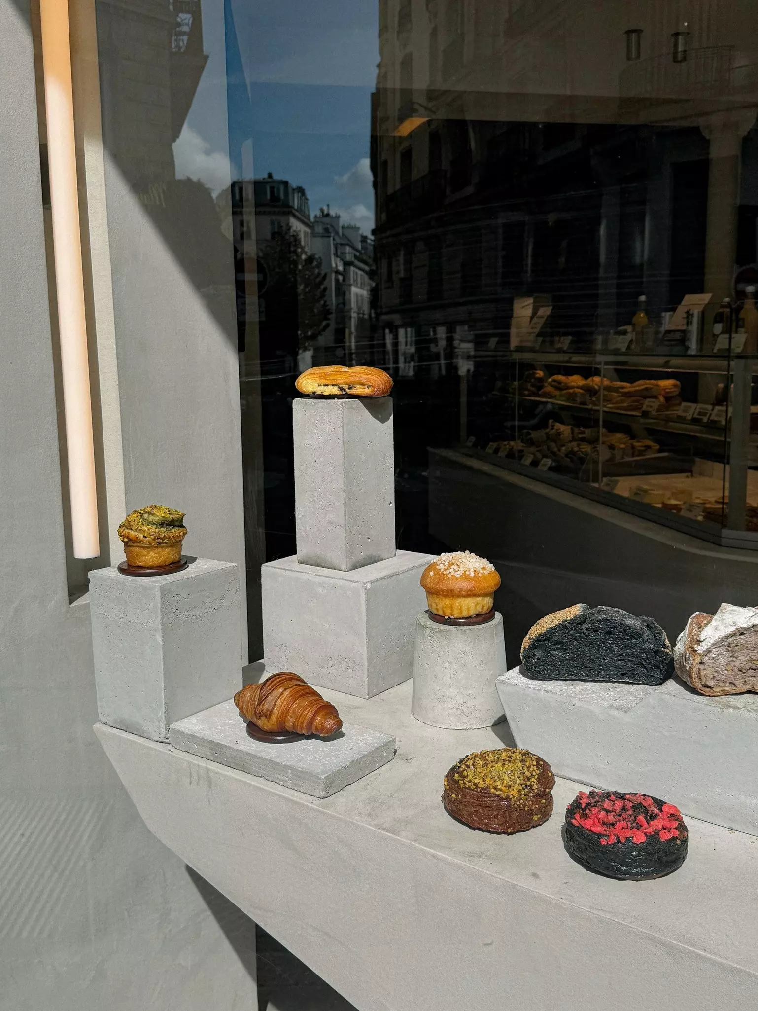 Window display at The French Bastards Bakery in Paris. 

Bakery France Pastry Breakfast Europe Croissant Bread Patisserie Aesthetic Display; Shutterstock ID 2518663273; purchase_order:65050 - Digital Destinations and Articles; job:Online editorial; client:Where to eat and drink in Paris; other:Ann Douglas Lott
2518663273