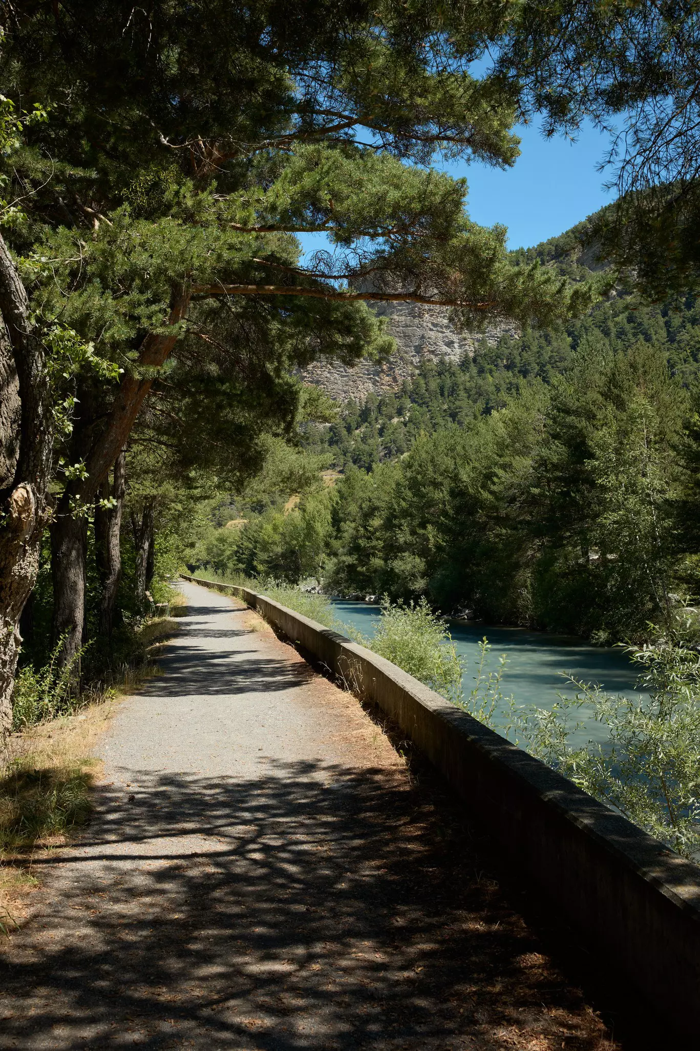 Ubaye River, Jausiers, France, July 2025.