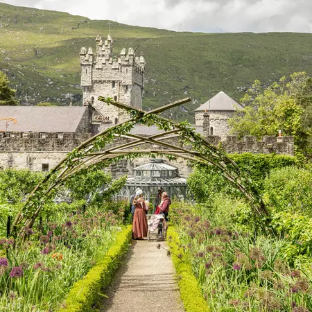 Glenveagh Castle and Garden. 