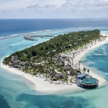 The Six Senses Kanuhura at Lhaviyani Atoll has one of the longest beaches in the Maldives © courtesy Six Senses Kanuhura